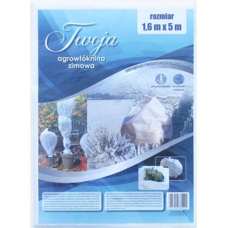 Jūsų balta žieminė agrotekstilė 1,6m x 5m 50g