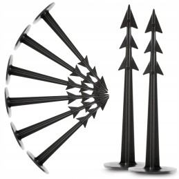 Sodo kaiščiai 125 mm 200 vnt smeigtukai tvirtinimui agri tekstilė