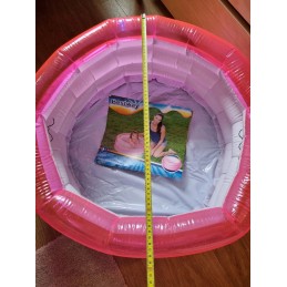 Mini pripučiamas sodo baseinas vaikams, 70x30cm, įvairių spalvų