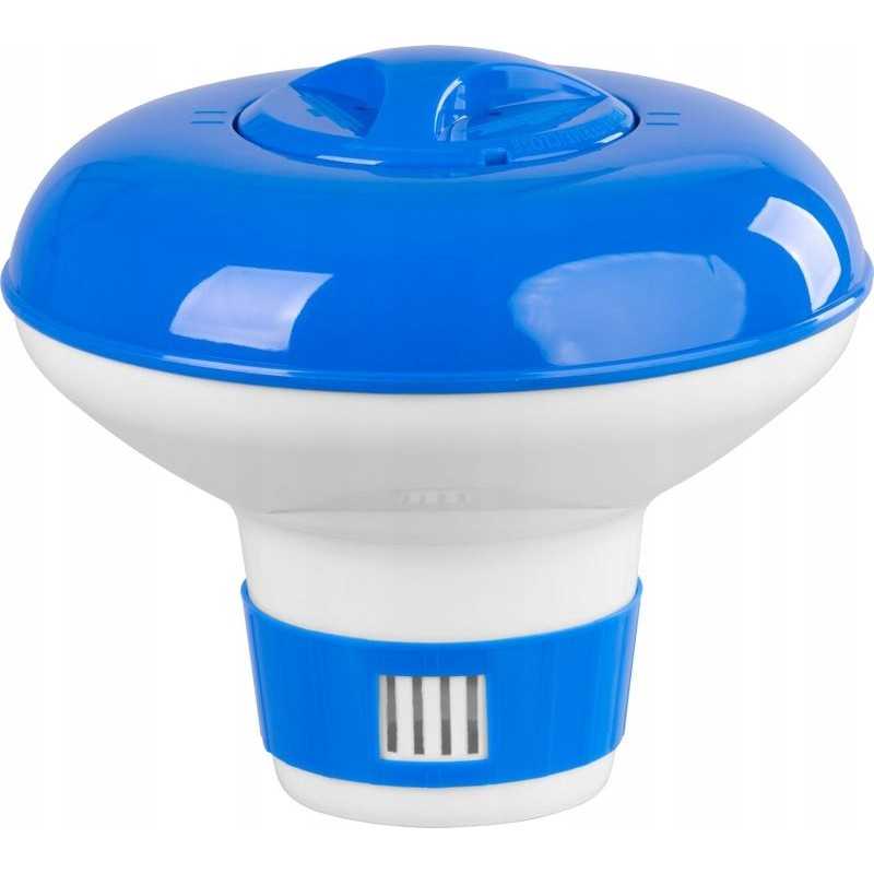 Plūduriuojantis chloro tablečių plūdinis dozatorius baseinui