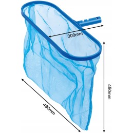 Baseino valymo tinklas ir šalinimo valytuvas