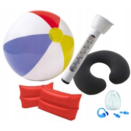 Intex baseino komplektas, rutulinis termometras, rankovės