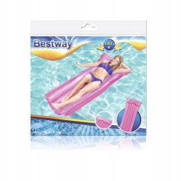 Pripučiamas plaukimo čiužinys rožinis 183 x 76 cm bestway 44013