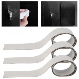 3x remonto juosta tvirtos klijų lazdelės pripučiamų valčių taisymui baidarės 5x100cm