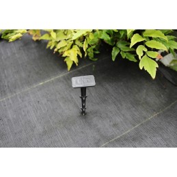 ✨ 15 cm dantyti kaiščiai agrotekstilei tvirtinti, agrotekstilei kaz100r 100vnt