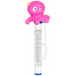 Klasikinis aštuonkojų baseino termometras, skirtas vaikų baseinų vandens vonelėms