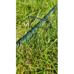 Metaliniai kaiščiai agrotekstilei, u tipas, 100 vnt. geotekstilės tvirtinimo ankeriai