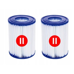 II tipo siurblio filtro įdėklas 58094 x 2 vienetai bestway 58094