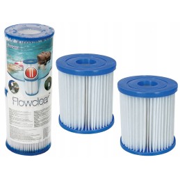 II tipo siurblio filtro įdėklas 58094 x 2 vienetai bestway 58094