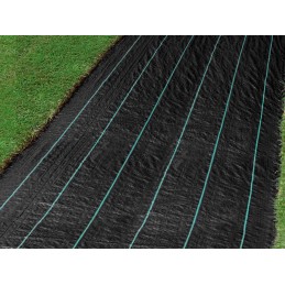 Agrowwoven mulčiavimas nuo piktžolių parkside juodas 2 x 5 cm 1 g m2