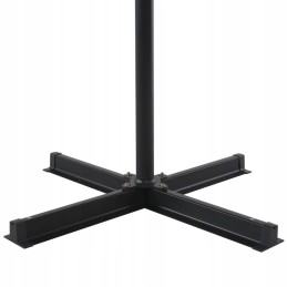 Garden umbrella with portable base, anthracite