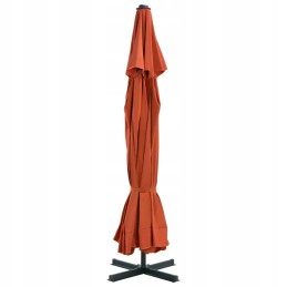 Vidaxl Garden Parasol with Portable Base Terracotta