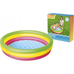 Pripučiamas baseinas, minkštas dugnas, irklavimo baseinas bestway 102 cm 51104