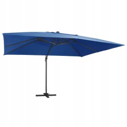 Hanging umbrella uv 400x300x268cm, azure
