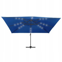 UV pakarināms lietussargs 400x300x268cm, debeszils