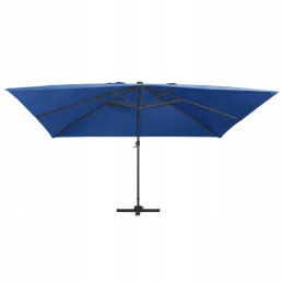 Hanging umbrella uv with led diodes 400x300x268cm