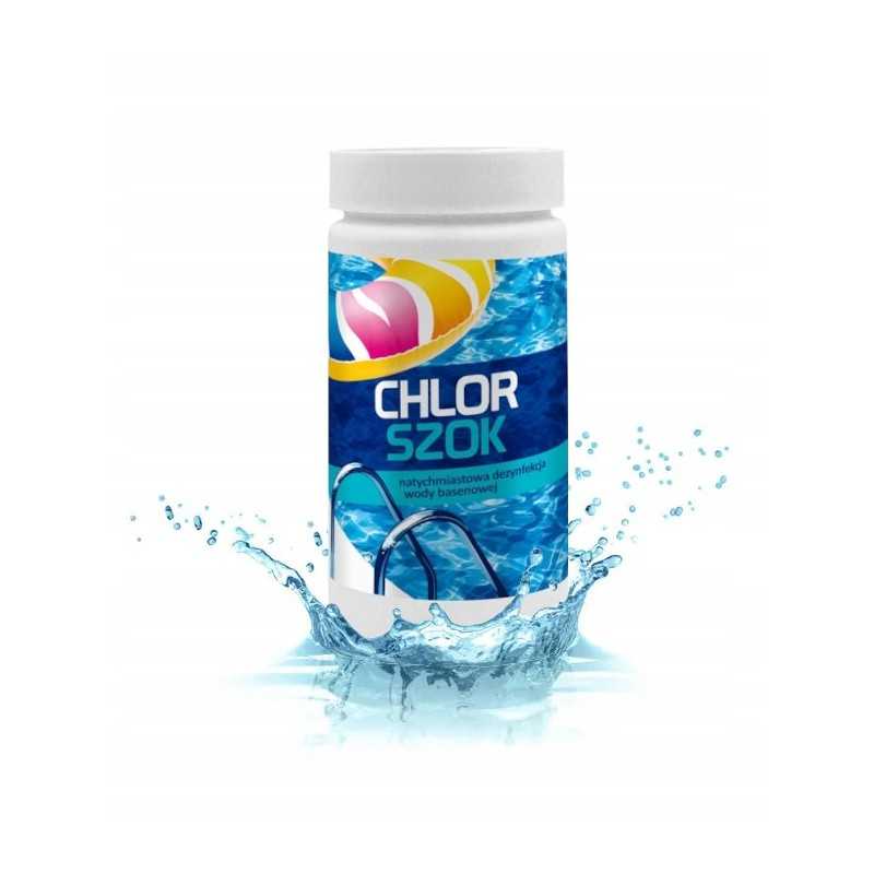 Gamix baseinų chemikalai, granulės baseinams, chloro šokas, 1kg