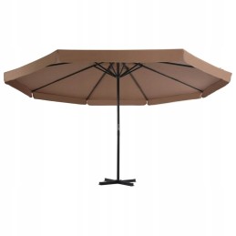 Garden Umbrella with Portable Base Taupe