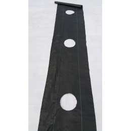 Žemės ūkio audinys, skylutės tujoms, mėlynėms, 60 cm į metrą