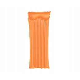 Bestway 44013 pripučiamas paplūdimio čiužinys permatomas oranžinis 1 83 m x 7