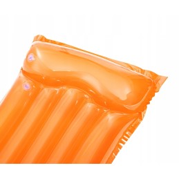 Bestway 44013 pripučiamas paplūdimio čiužinys permatomas oranžinis 1 83 m x 7