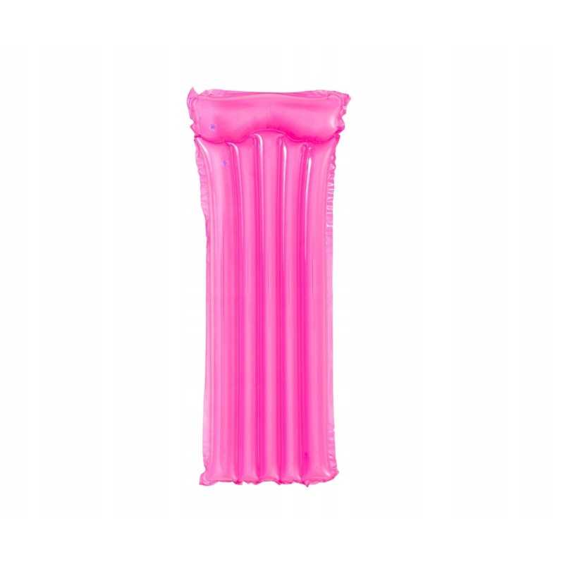 Bestway 44013 pripučiamas paplūdimio čiužinys skaidrus rožinis 1 83m x 76cm