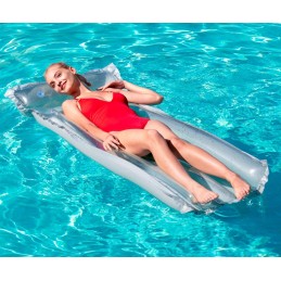 Bestway 44013 pripučiamas paplūdimio čiužinys permatomas pilkas 1 83m x 76cm