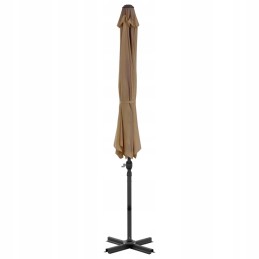 Garden Umbrella with Portable Base, Taupe