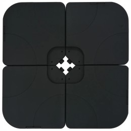 Sodo skėtis su nešiojamu pagrindu, taupe