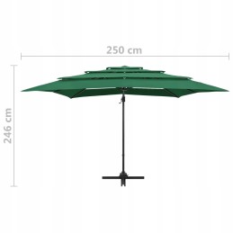 Large garden umbrella foldable garden terrace balcony
