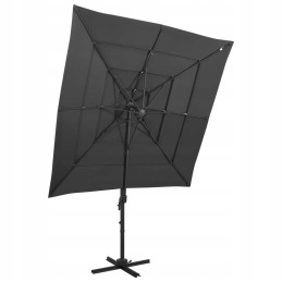 Large garden umbrella foldable garden terrace balcony