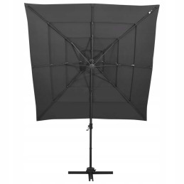 Large garden umbrella foldable garden terrace balcony