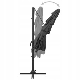 Large garden umbrella foldable garden terrace balcony