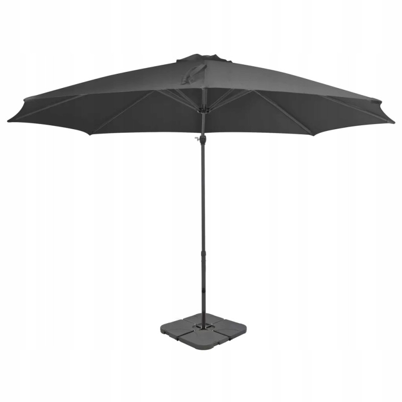 Large folding garden umbrella with base garden