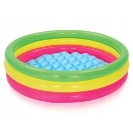 Vaikiškas irklavimo baseinas, kūdikių baseinas, sodo baseinas, 102x102, bestway 51104