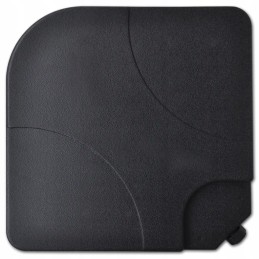 Sodo skėtis 3,25 m, baltas, aliuminis su pagrindu