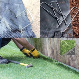 Metaliniai smeigtukai augintam audiniui 100vnt