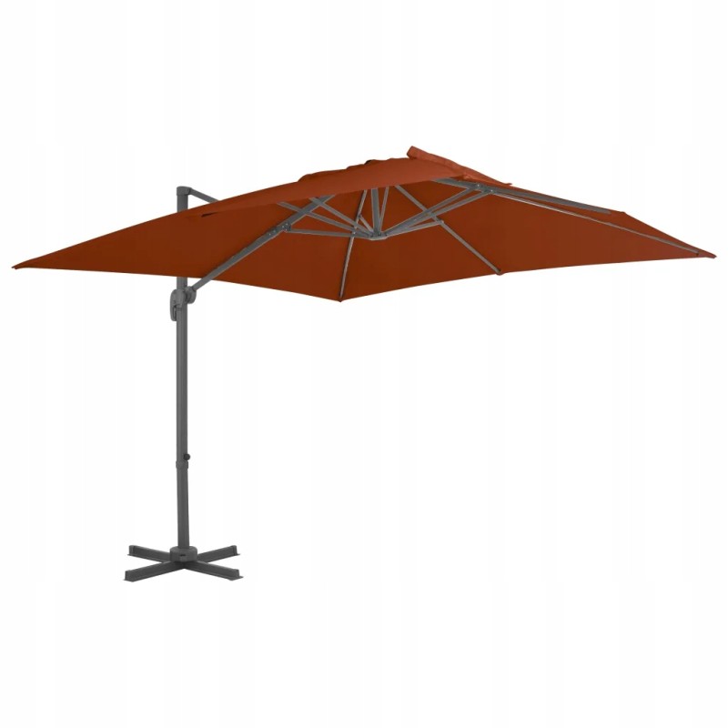 Large foldable patio garden umbrella 300x300 cm