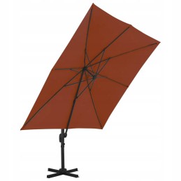 Large foldable patio garden umbrella 300x300 cm