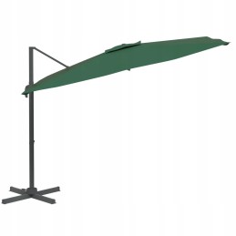 Folding garden umbrella on a solid pole for a terrace, garden, balcony, 300x300cm