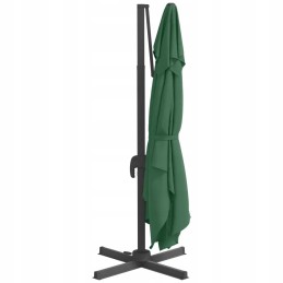 Folding garden umbrella on a solid pole for a terrace, garden, balcony, 300x300cm