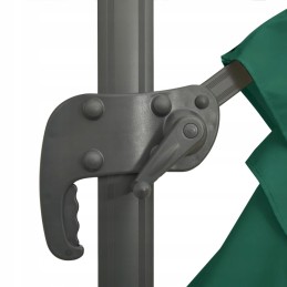 Folding garden umbrella on a solid pole for a terrace, garden, balcony, 300x300cm