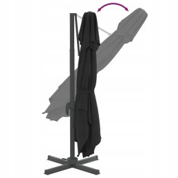 Tvirtas sulankstomas sodo skėtis terasai, sodui, balkonui, 300x300cm