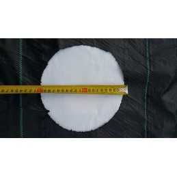 Žemės ūkio audinys, skylutės tujoms, mėlynėms, 60 cm į metrą