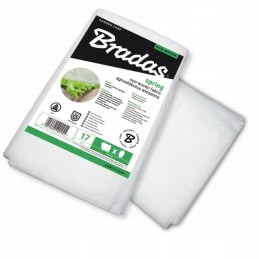 Bradas auginimo audinys 17 spyruoklinis baltas 3 2 x 10m