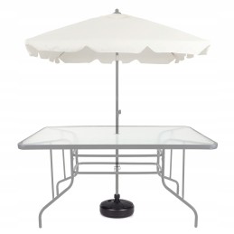 Pagrindas, pasvertas stovas sodo skėčiui, pripildytas vandens, 13 litrų