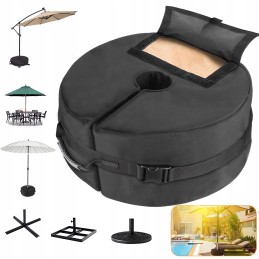 Stand base solid stable under garden umbrella load counterweight