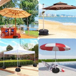 Stand base solid stable under garden umbrella load counterweight