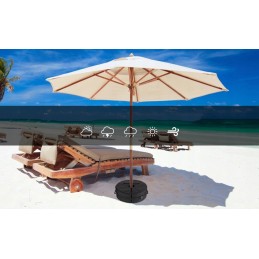 Stand base solid stable under garden umbrella load counterweight