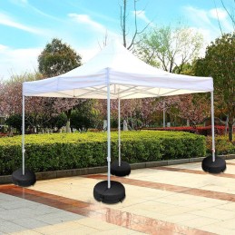 Garden umbrella base for garden umbrella load base stand